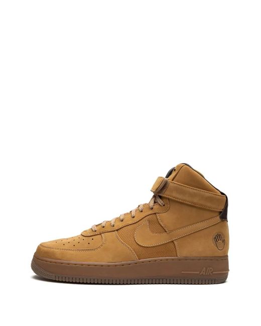 Nike Brown X Bobbito Garcia Air Force 1 Hi Premium Sneakers for men
