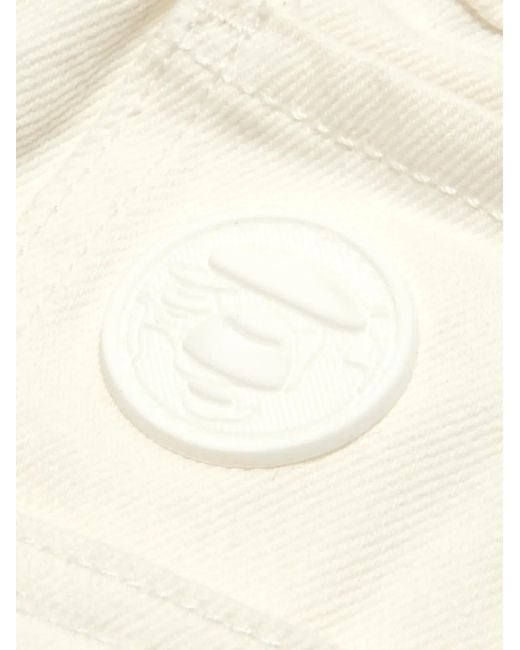 Aape By A Bathing Ape Natural Embroidered Shorts for men