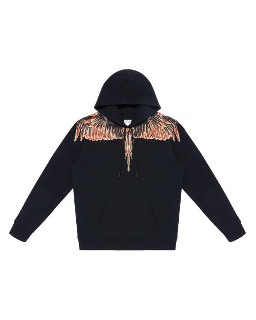 メンズ Marcelo Burlon Icon Wings パーカー Blue