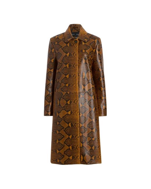 Proenza Schouler Brown Leticia Coat