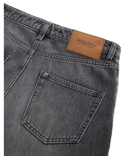 Woolrich Gray Button-Fly Jeans