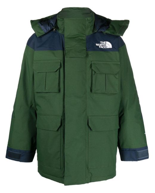 Manteau matelassé à logo brodé The North Face pour homme en coloris Green