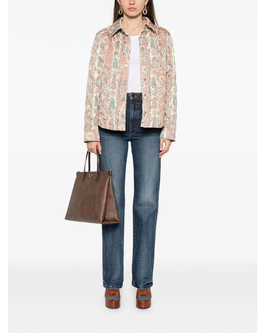 Etro Natural Polyester Jacket