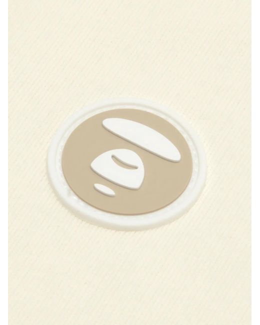 Aape By A Bathing Ape Natural Printed-Logo Sweatshirt for men