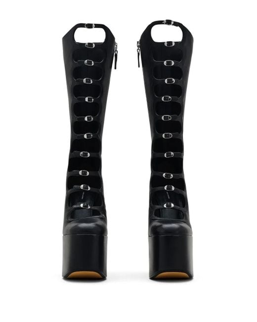 Marc Jacobs Black The Kiki Knee High Boots