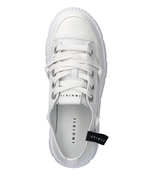 Inuikii White Matilda Low Sneakers