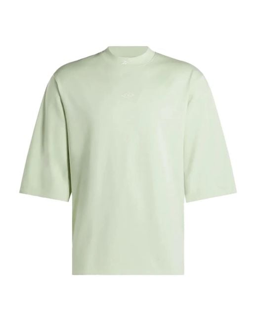 Reebok Green X Tobe Nwigwe Cotton "Mint" T-Shirt for men