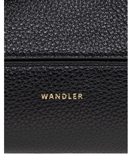Wandler Black Mini Handbag With Adjustable Shoulder Strap