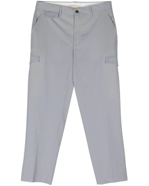 Pantalones ajustados tipo cargo Briglia 1949 de color Gray