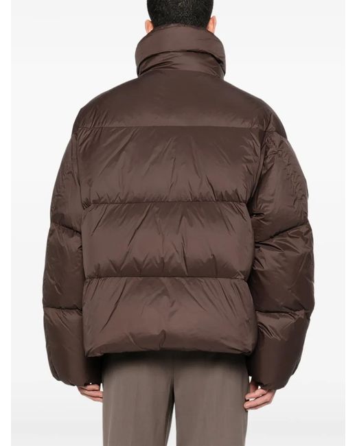 Studio Nicholson Massey Jack Met Trechterhals in het Brown voor heren