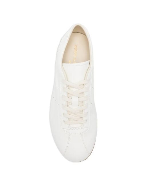 Common Projects White Perforierte Driving Sneakers