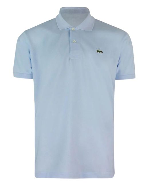 Polo À Patch Logo Lacoste pour homme en coloris Blue
