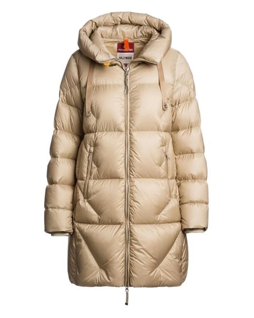 Plumífero con capucha Parajumpers de color Natural