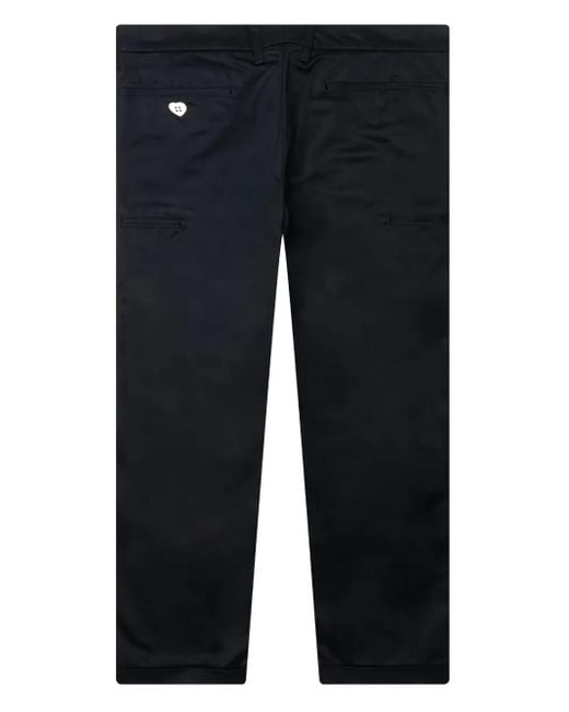 Human Made Chino mit Herzstickerei in Blue für Herren