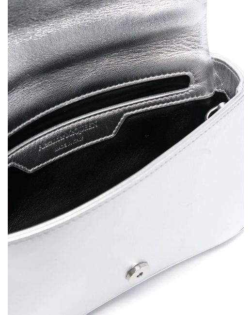 McQueen White Shoulderbags