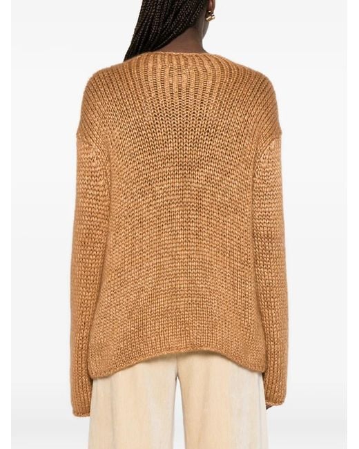 Forte_forte Brown Chunky-Knit Knitwear