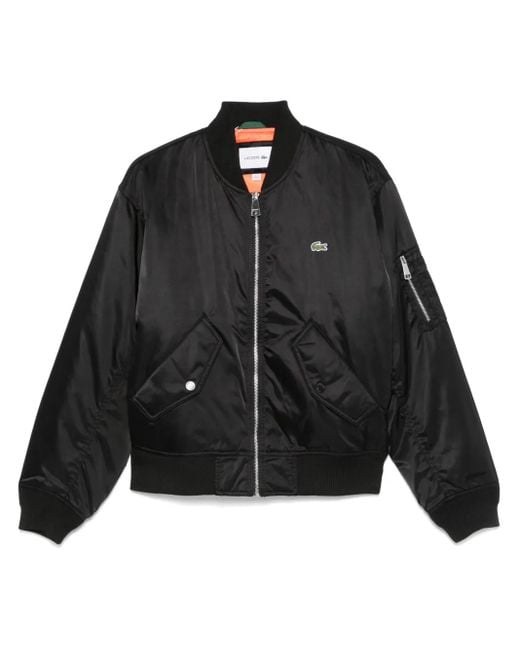 Lacoste Gewatteerd Bomberjack in het Black voor heren