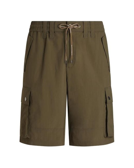 Dolce & Gabbana Green Medium Swim Boxer Shorts for men