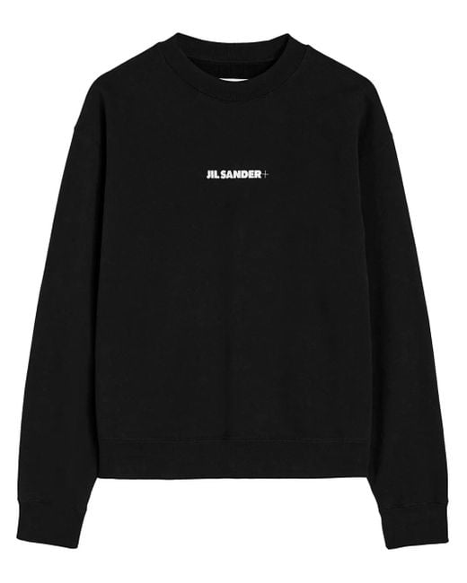 Jil Sander ロゴ スウェットシャツ Black
