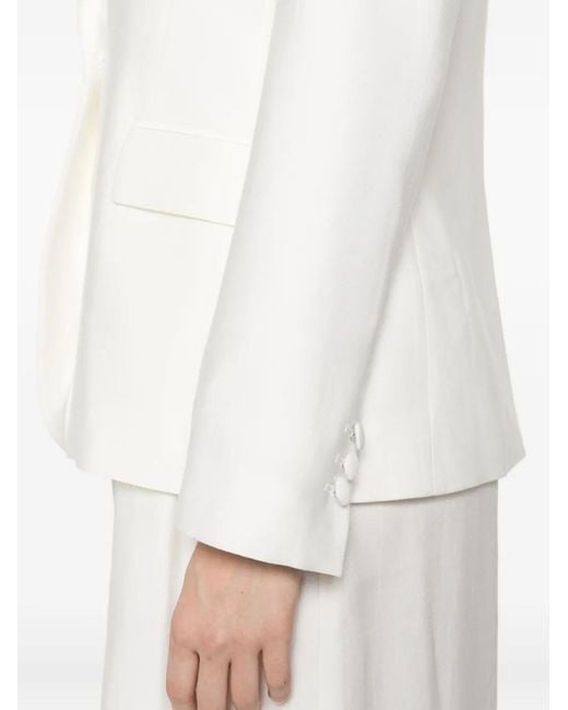 Occleus White Adeline Blazer