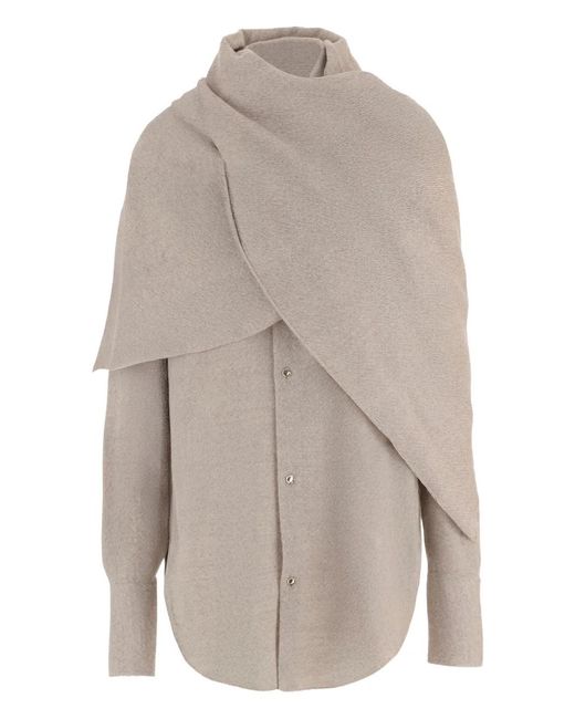DARKPARK Gray Wool Shirt
