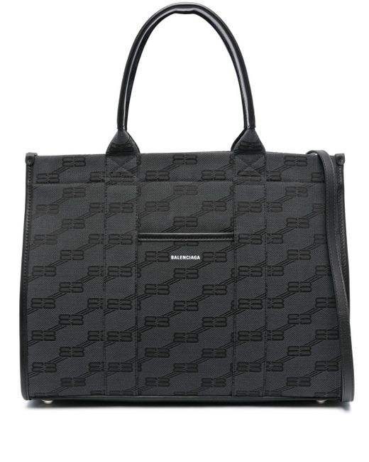 Balenciaga Black Mittelgroße Hardware Handtasche
