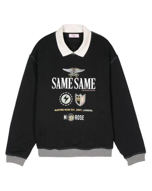 メンズ Martine Rose グラフィック スウェットシャツ Black