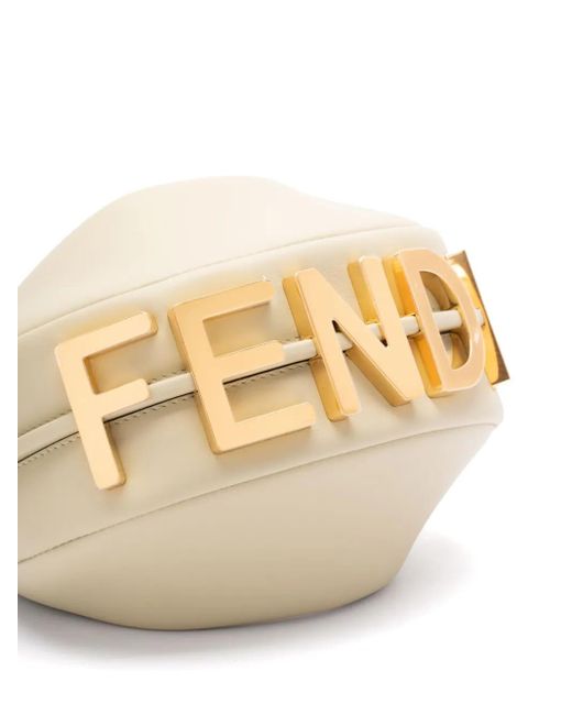 Fendi Multicolor Mini 'Graphy' Hobo Bag