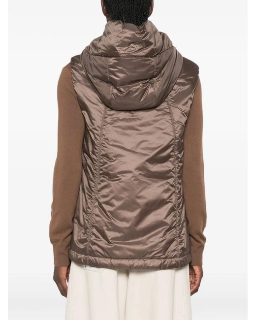 Chaleco The Cube Con Capucha Max Mara de color Brown