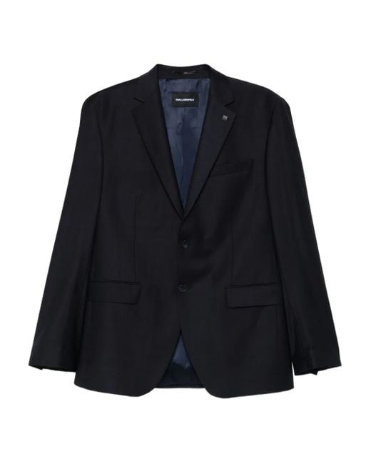 Karl Lagerfeld Blue Two-Button Blazer for men
