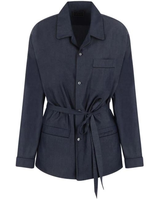 10 Corso Como Blue Chambray Pyjama Shirt