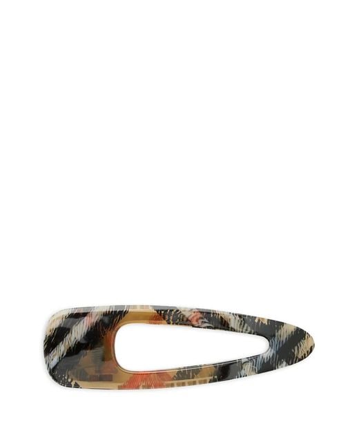 Burberry Brown Karierte Haarspange