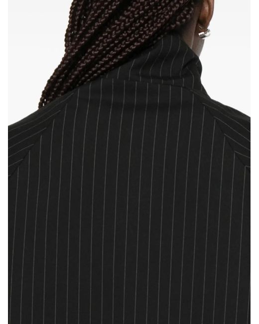 Frankie Shop Black Veste À Rayures