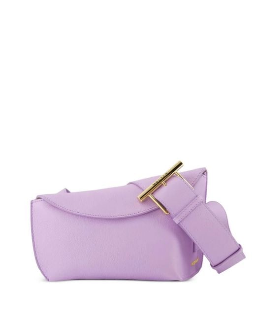 McQueen Purple Sac À Bandoulière T-Bar