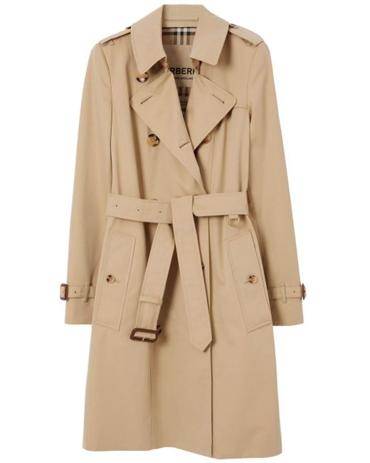 Burberry Natural The Mid-length Chelsea Heritage Trenchcoat