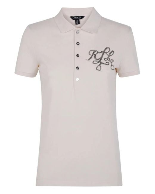 Ralph Lauren Gray "Kiewick" Short Sleeves Polo Shirt