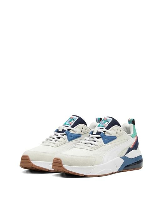 PUMA White Vis2K Sl Year Of Sports Lace-Up Sneakers for men