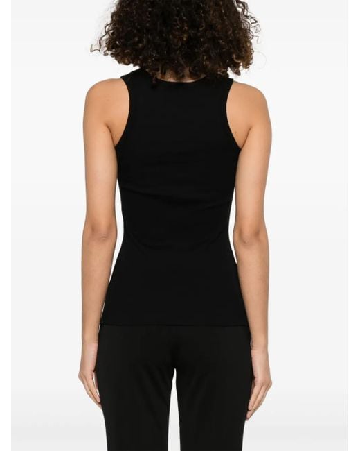 Pinko Black T-Shirts And Polos