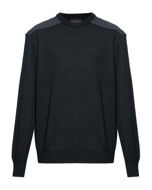 Jersey Con Parche En El Hombro Paul & Shark de hombre de color Blue