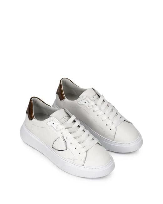 Philippe Model White Sneakers