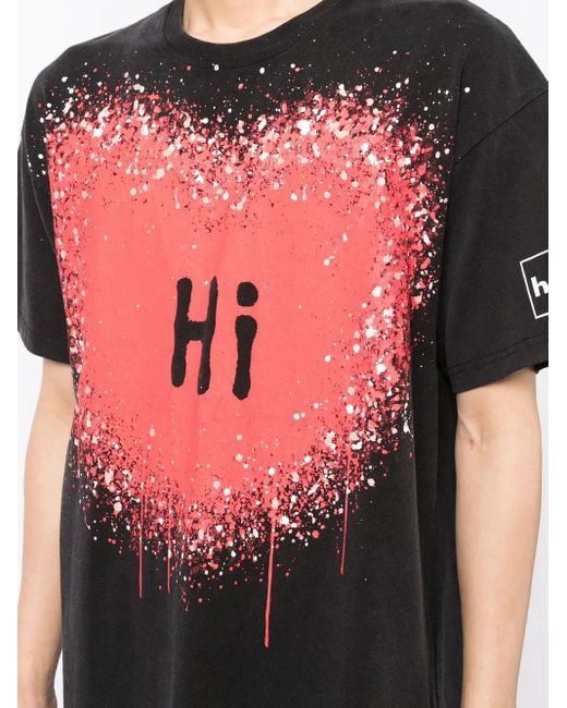 Haculla Pink Hi. Bye. T-Shirt for men