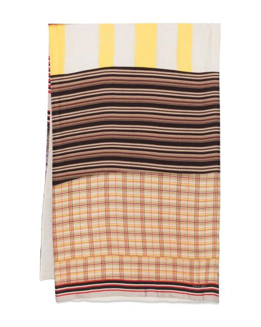 Pierre Louis Mascia Multicolor Aloesta Silk Scarf