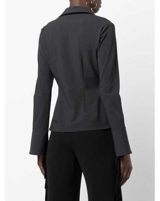 Chemise Mckenna À Détail Noué Cinq À Sept en coloris Black