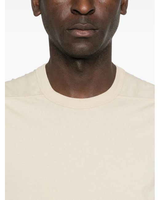 Rick Owens White Short-Sleeved T-Shirt for men
