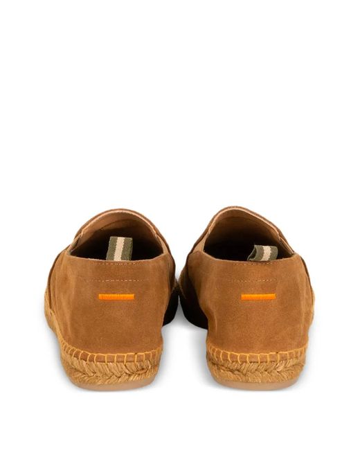 Castaner Brown Joel Flat Espadrilles for men