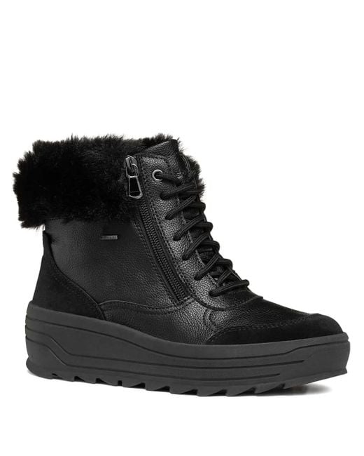 Geox Black Milleiny Abx Boots