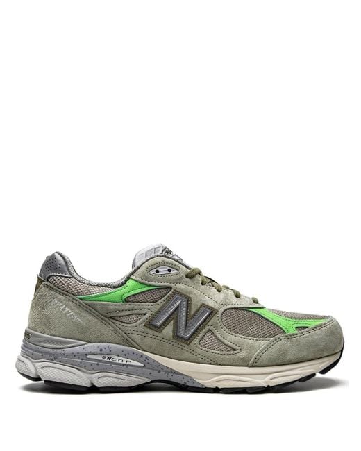 New Balance Green X Patta 990 V3 Sneakers