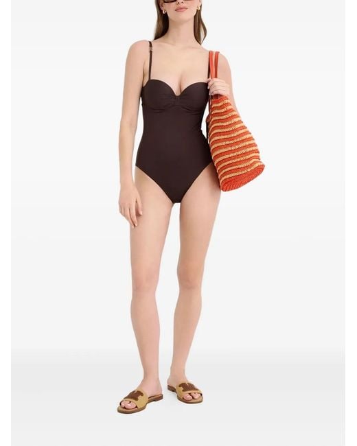 Max Mara Chantal Badpak in het Brown