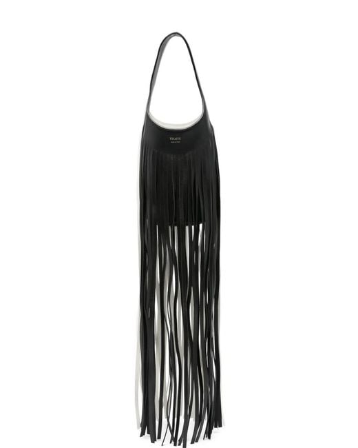 Khaite Black Small Livia Bucket Bag