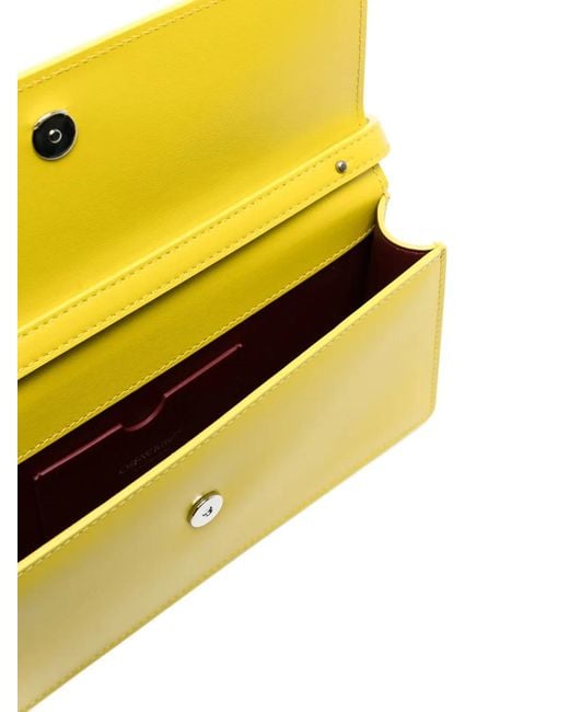 Off-White c/o Virgil Abloh Yellow Off- Jitney 1.0 Shoulder Bag